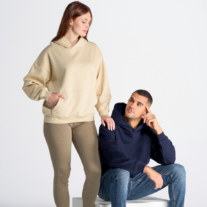 Sudadera oversize unisex personalizable