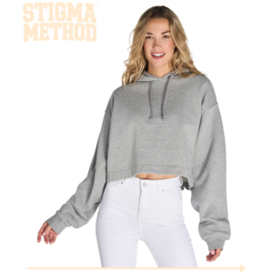 Sudadera crop mujer personalizable