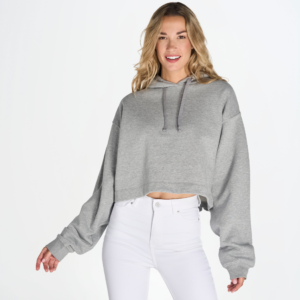 Sudadera crop mujer personalizable